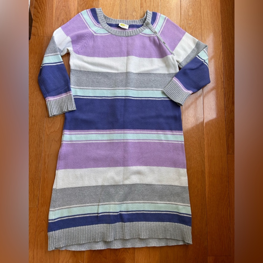 Crazy 8 Girl’s XL Striped Sweater Dress